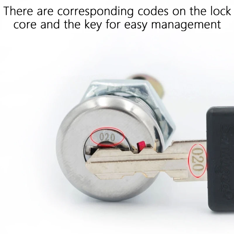 2PCS skrinka Vložte LOCKOVANIE Zásuvky s kľúčovým nábytkom Hardware pretrvávajúce prepravu kvapky