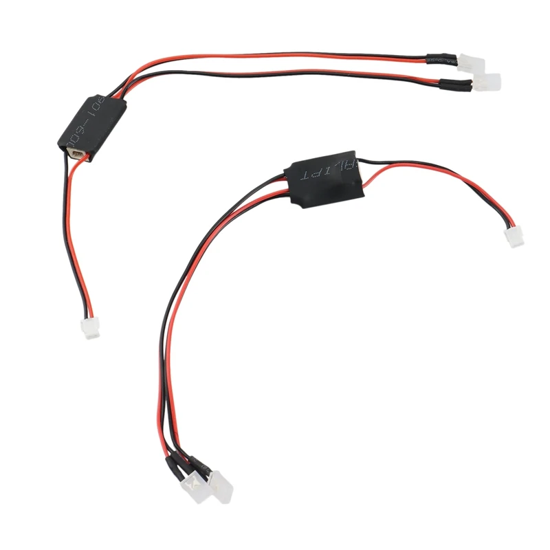 2PCS svetlomet LED svetla pre Haiboxing HBX 16889 16889A 16890 16890A SG1601 SG1602 1/16 RC ČASOVÉ ČASY CAR