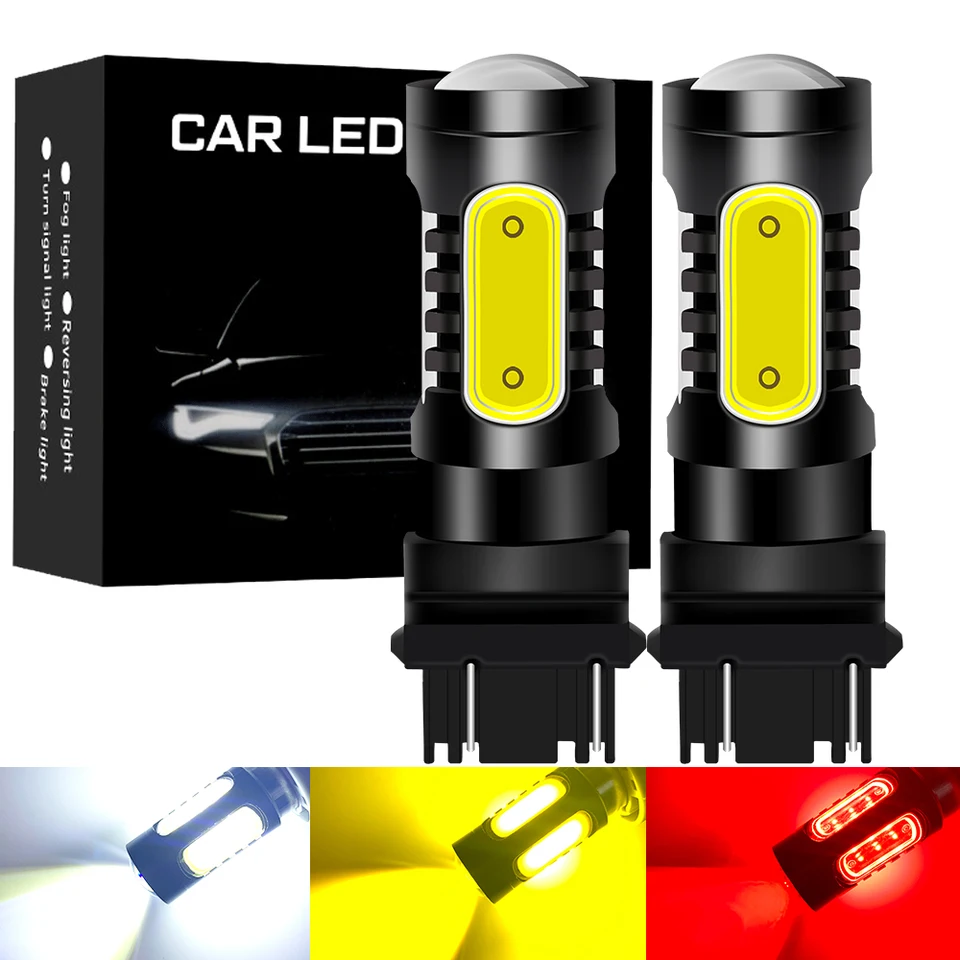 2PCS T20 LED W21/5W 7443 W21W 7440 PY21W P21W LED BAY15D BA15S BAU15S Auto LED žiarovka P21/5W Turn Signal Light 1156 3157 P27W Lamp