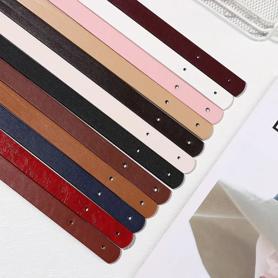2pcs taškový opasok Odnímateľný PU kožená rukavica vrecko na rameno DIY Náhradná kabelka Rukoväť Rukoväť pásky Darčeková skrinka