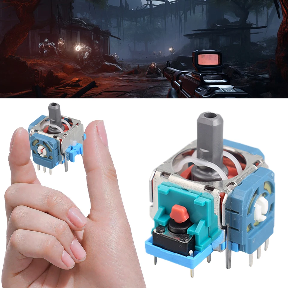 2pcs THUMBSTICK OPRAVY ČASŤ Príspevok pre Analog PS5 Analógová páka Výmena joysticku pre ovládač PlayStation 5