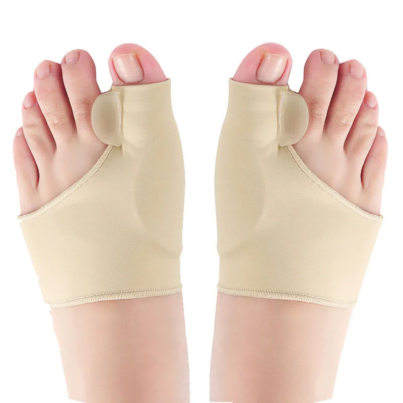2pcs toe separátor Hallux Valgus Bunon Corrector Ortotics Foets kostné palcom korekcia korekcie pedikúry ponožky na rovnomerné náradie