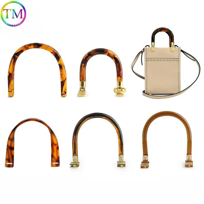 2pcs Tortoiseshell U v tvare živicí