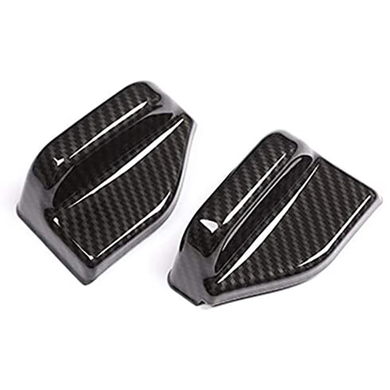 2PCS uhlíkové vlákno v štýle autosedačky na sedenie v štýle bezpečnostného pásu pre obloženie benzovej triedy W246/C triedy W204/CLA GLA C117 Príslušenstvo