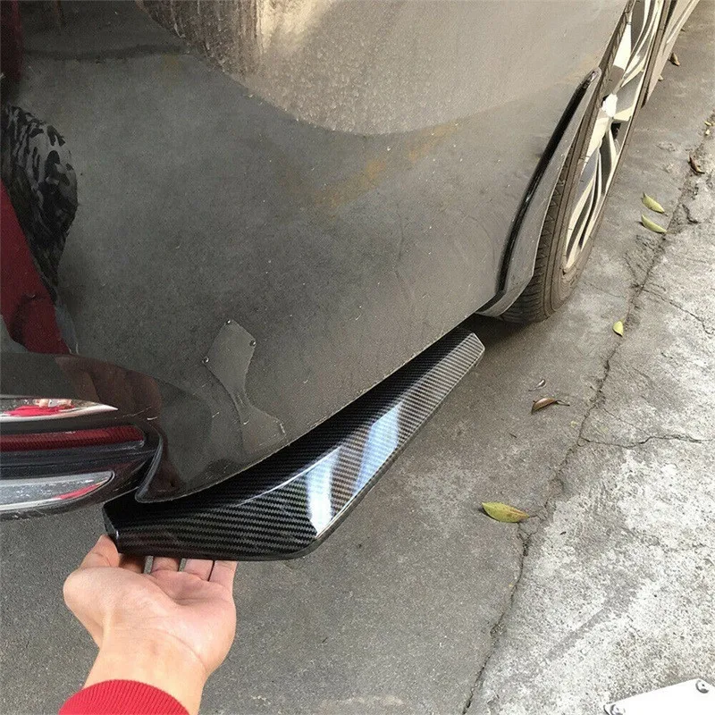 2pcs Universal Car Spats Bumper Corner Lip pre skod Octavia 2 3 A5 Rapid Kodiaq Fabia Karoq Citigo Fabia Felicia Karoq