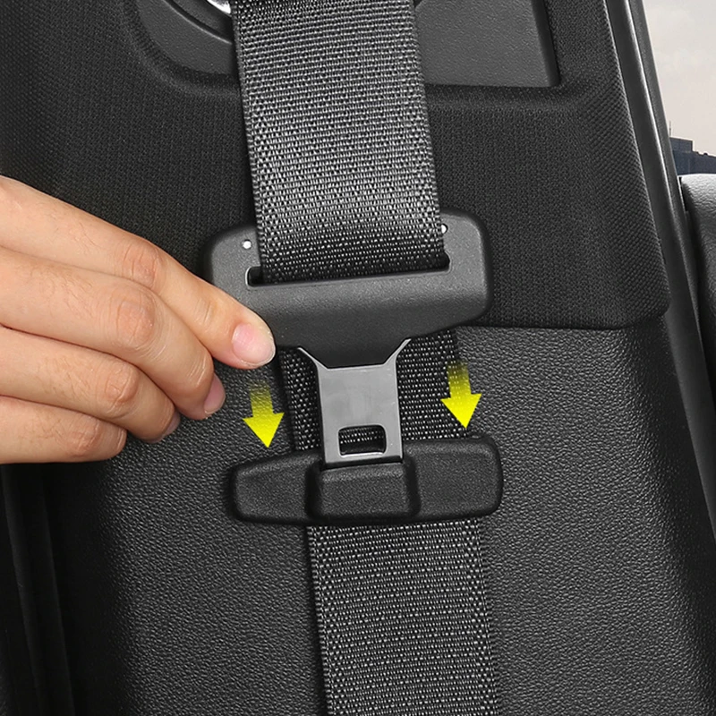 2pcs Universal Strong Auto Bezpečnostný pásový klip Plastový bezpečnostný pás pre Hyundai Tucson TL 2015-2018