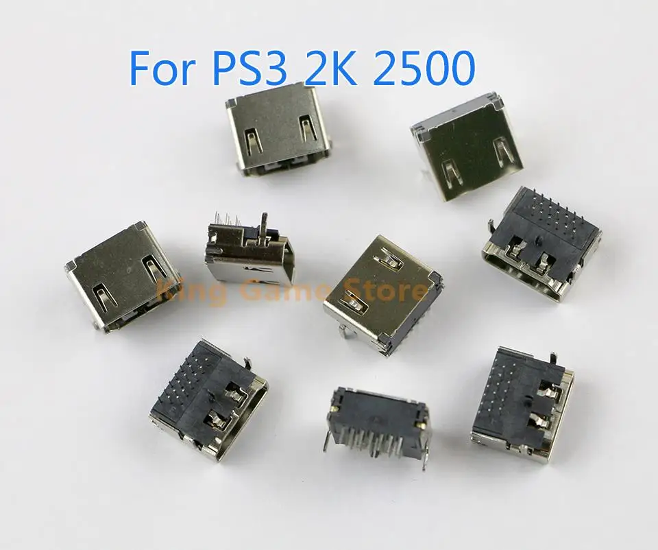 2pcs/veľa nových HDMI-kompatibilných výmenných portov pre ps3 2000 Controller HDMI kompatibilný soketový otvor
