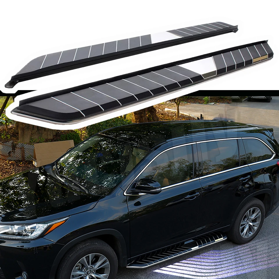2pcs vhodné pre Honda CRV CR-V 2012-2016 Side Step Nerf Bar, s LED svetlom uvítacie svetlo, doplnky (s konzolou)