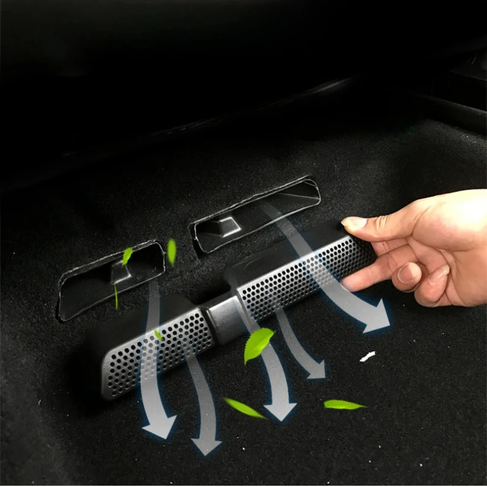 2pcs Vzduchový výfukový kryt automobilu Vzduchový kryt mriežkovú nálepku kodiaq sedadlo Ateca VW Tiguan Mk2