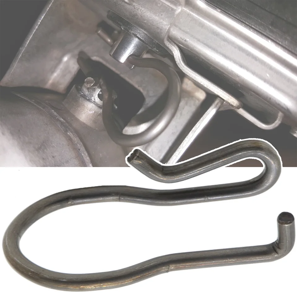 2pcs výfukové hrniecke Hluk Fix Fix Bow pre BMW 3-série F30 G20 X5 328I 530I Ovládací ovládací ovládací ovládací klapkový ventil pružina na pružinu