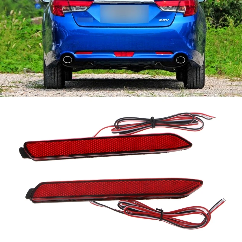 2pcs Zadná hmlová brzdová brzdová svetlo Výstražná lampa Zadný nárazník Hmlová hmlová pre Camry pre inov pre lexus
