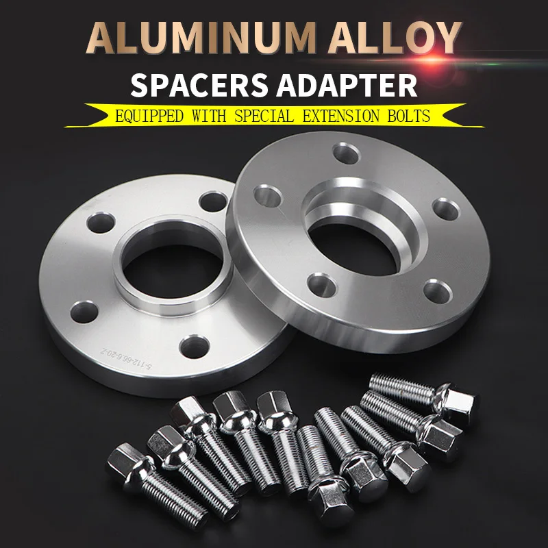 2Piece 25/30/35/40/45 mm PCD 5x112 CB 66,5 mm adaptér kolieska pre Benz W168/124/201/202/203/210 C208/209124/126 M12*1,5