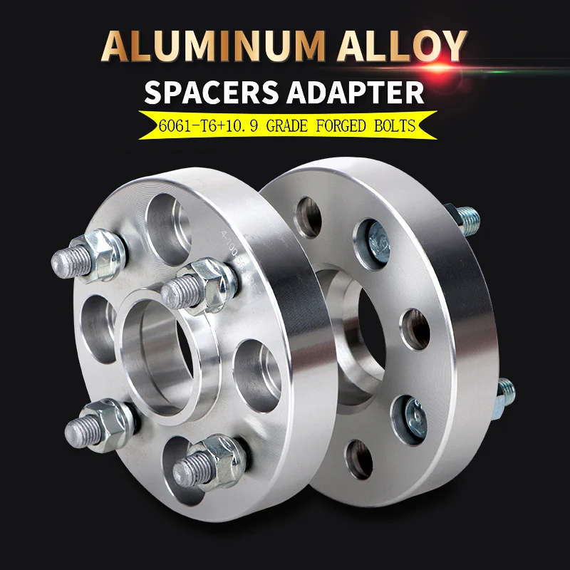 2Pieces PCD 4x108 65,1 mm 15/20/25/30/35/40/70 mm adaptér kolesa pre Peugeot 206/2008/207/208/306/307/308/308/308/408/406/301