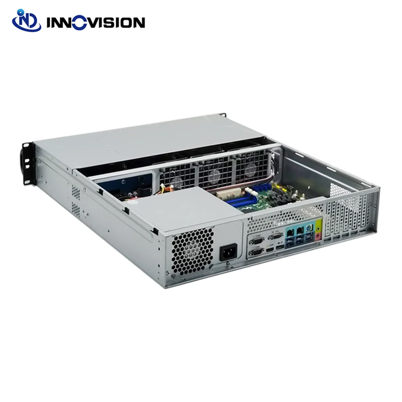 2U 520 mm 8Bay HDD HOTSWAP Server Server Case Support ATX Power Supply M-ATX 9.6 