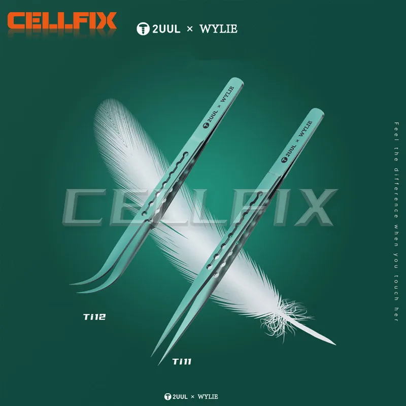 2Uul × Wylie Ti11 Ti12 Titán zliatiny Titánu pre presnú opravu telefónnej dosky Ultralight Flying Wire Stravovacie klapky