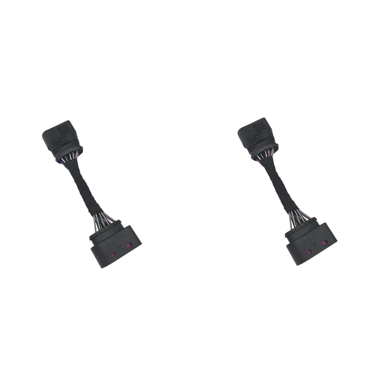 2x 14 9 PIN XENON CONTOFLE CONKEKTOR Adaptér pre Touran Tiguan Polo-Passat Skoda 1J0 973 737/1J0 973 835