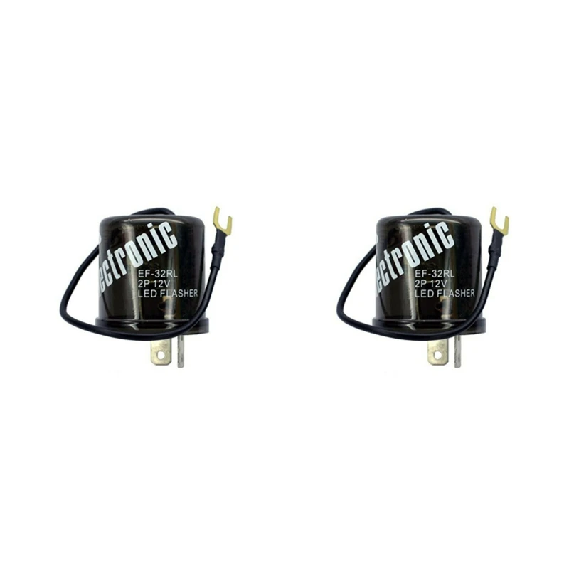 2x 2 pinový hrotový terminál relé elektronický spínač FLOWER 12V LED TELL SIGTER SVETLO pre roky 1998-2002 Chevrolet Blazer Camaro