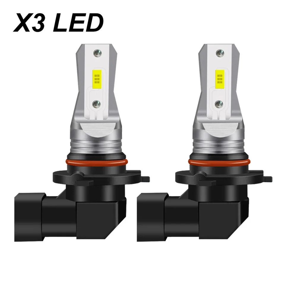 2x 6000K x3 9006 HB4 9005 HB3 LED žiarovky H11 H1 H16 H1 H3 H7 PSX24W H6 P15D 3500LM MOTORY CAR MOTORYCLE FOG HORY