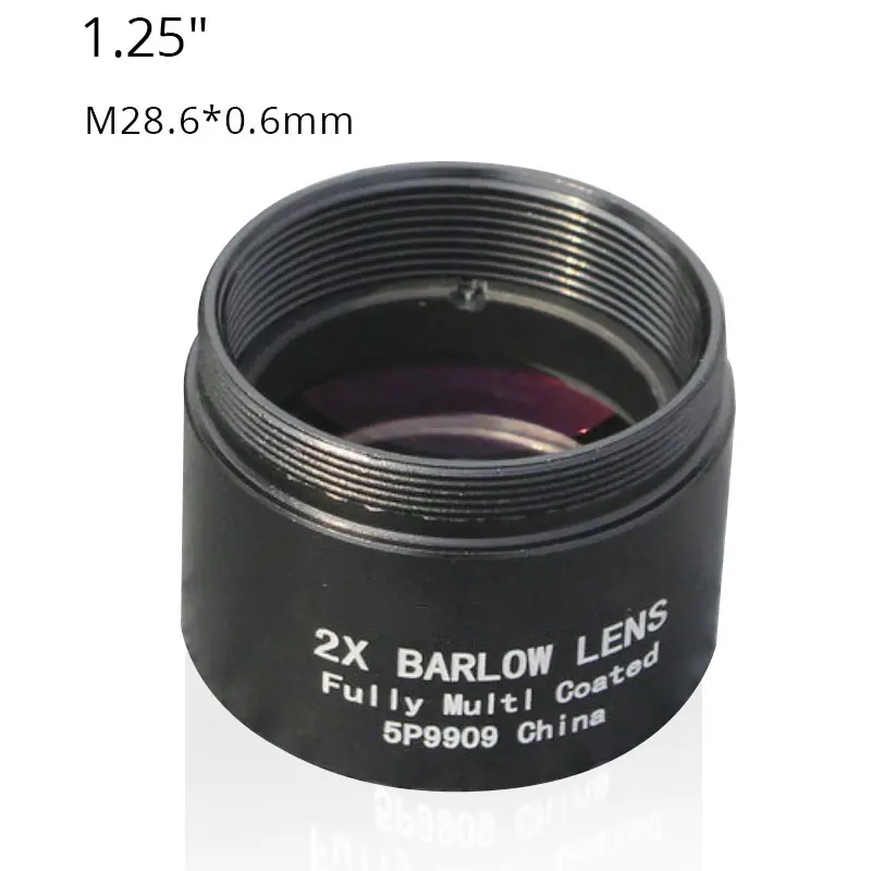 2x Double Lens Eyepiece Barlow Lens 1,25 