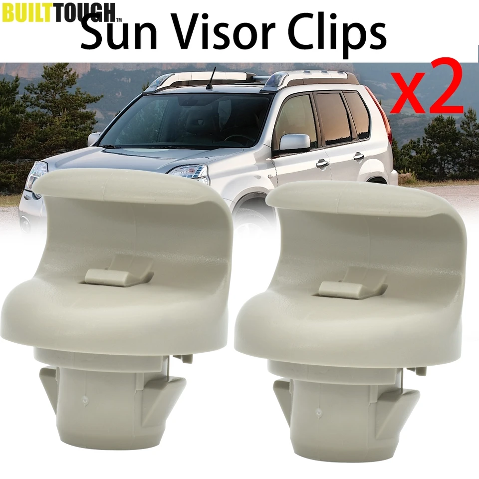 2x držiak na držiak na slnečné vaky pre nissan juke f15 tiida c12 x-Trail T31 T30 infiniti fx35 FX45 G35 Pathfinder R51 Frontier
