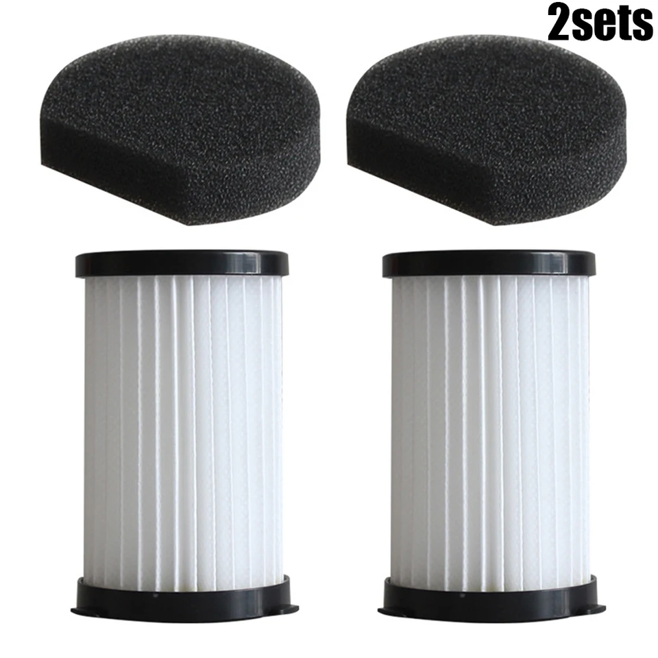 2x Filtre pre CleanMaxx cyklónové ručné vreckové vysávač PC-P008E, PC-P009E Výmena filtra vreckových vreckových rezervných dielov