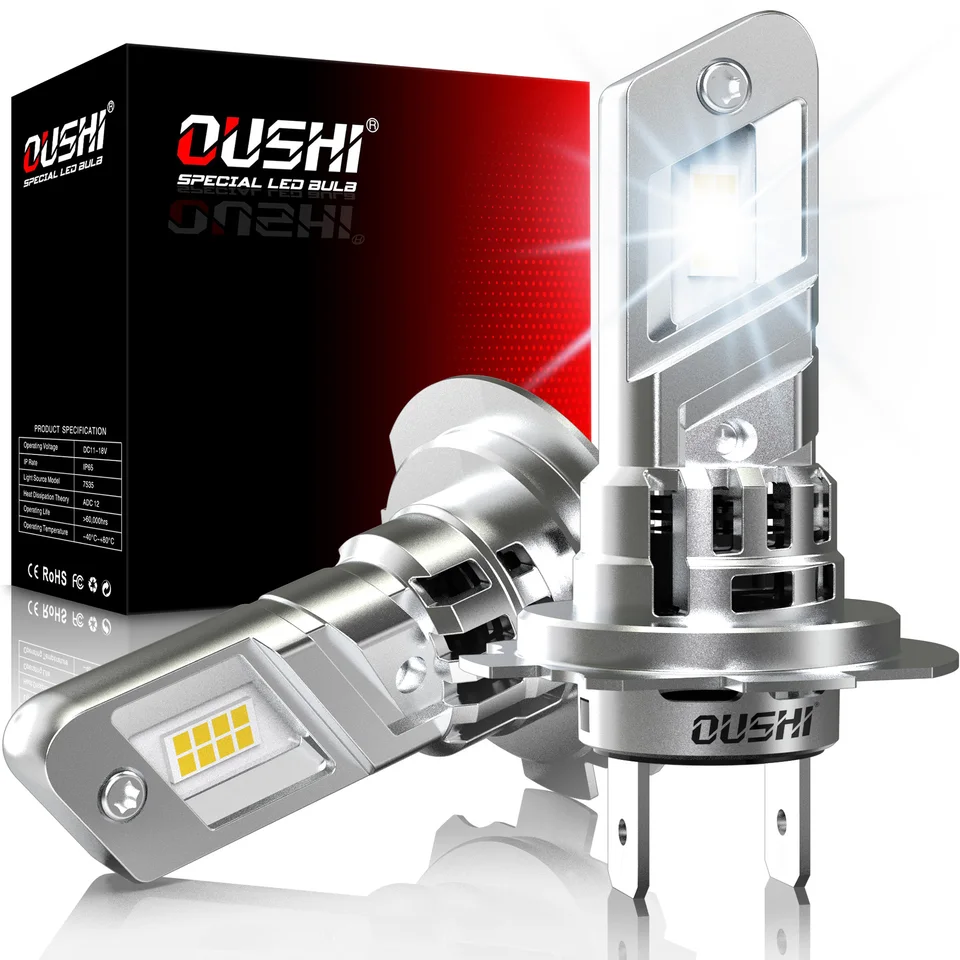 2x H7 CSP LED LED CANBUS ZAMESTNANIE ZABEZPEČENSTVO ZADARMO 16000LM 80W ULTRA SIRGE PRE MOTOCLE CAR Turbo H7 Slim LED svetlomet