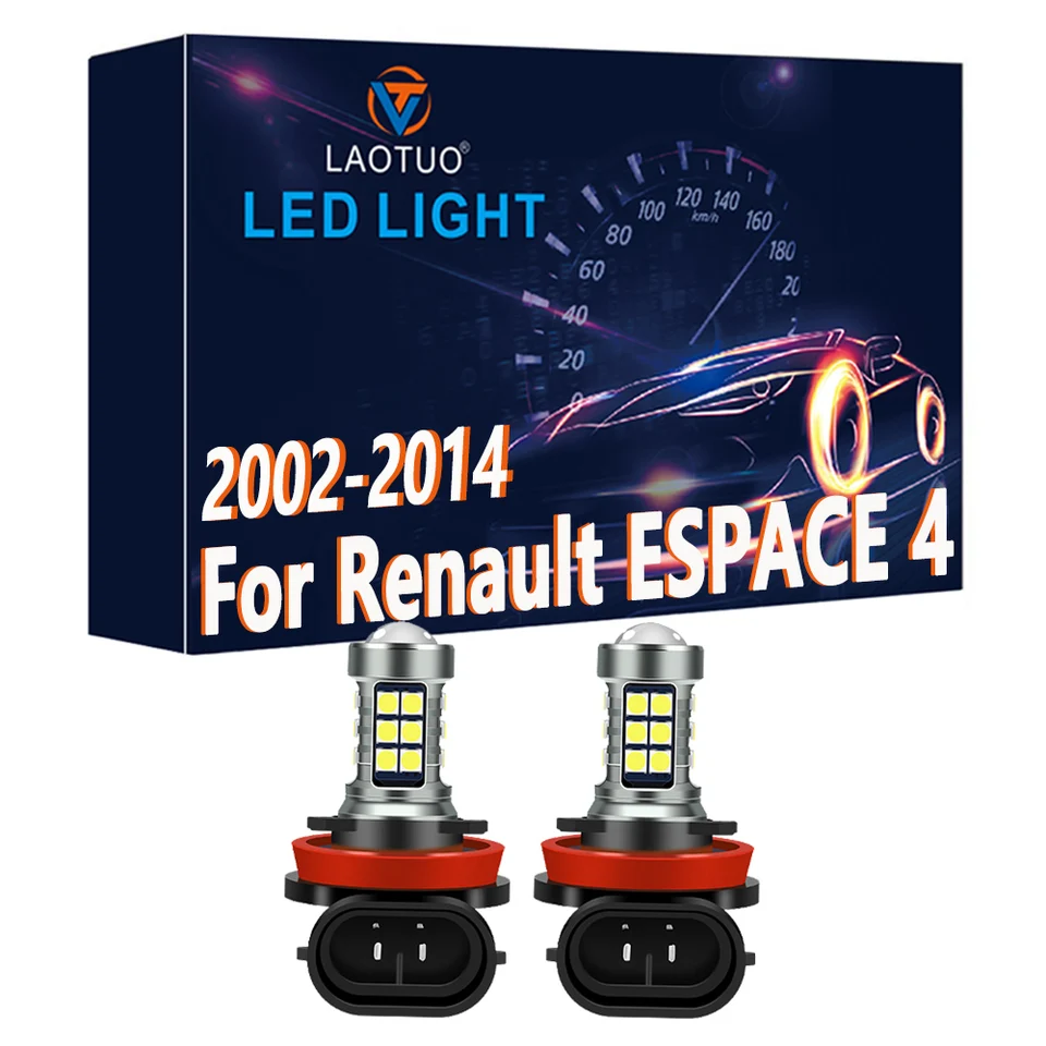 2x LED lampa LED pre Renault Espace 4 2002 2003 2004 2005 2006 2007 2008 2009 2010 2010 2012 2013 2013 2014