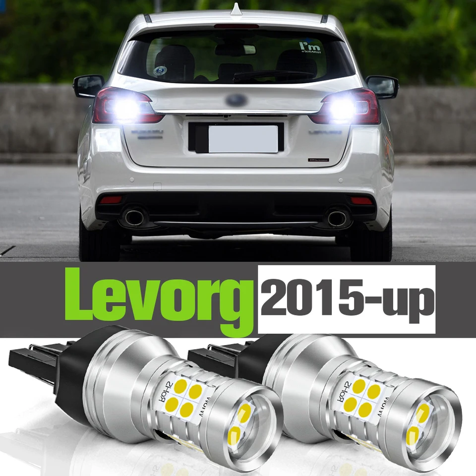 2x LED reverzné svietidlá záložná lampa pre Subaru LeVorg 2015 2016 2017
