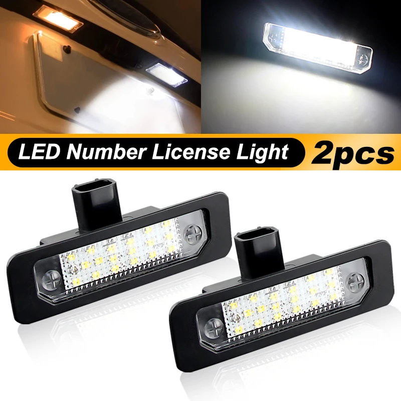 2x LED ŠPZ svetlá pre Ford Taurus Flex Mustang 2010 2012 2012 2013 2014