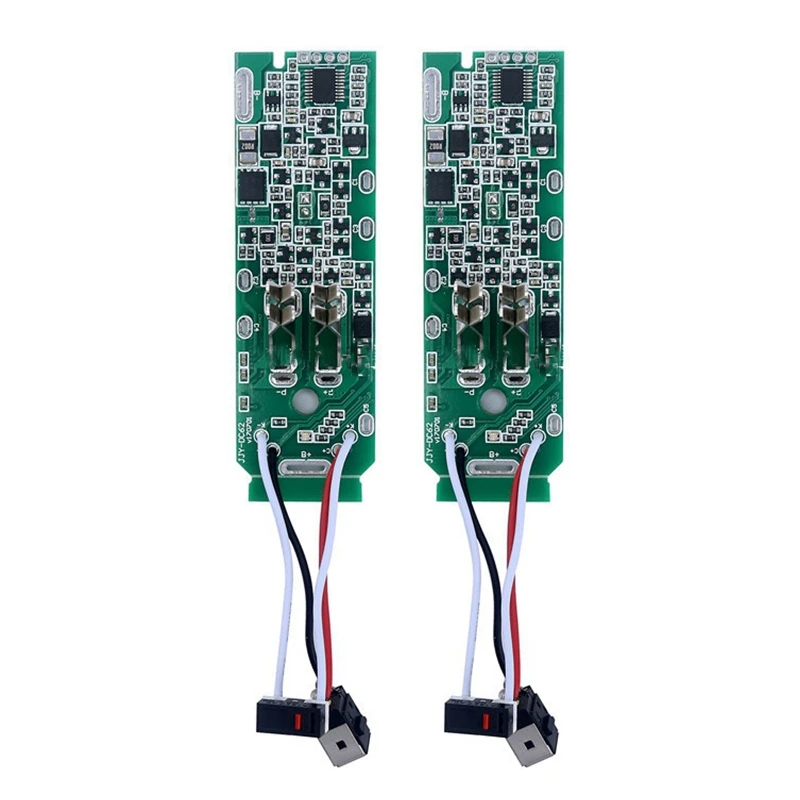 2x Li-ion nabíjanie batérií PCB Ochranné obvody pre dosku Dyson 21,6 V V6 V7