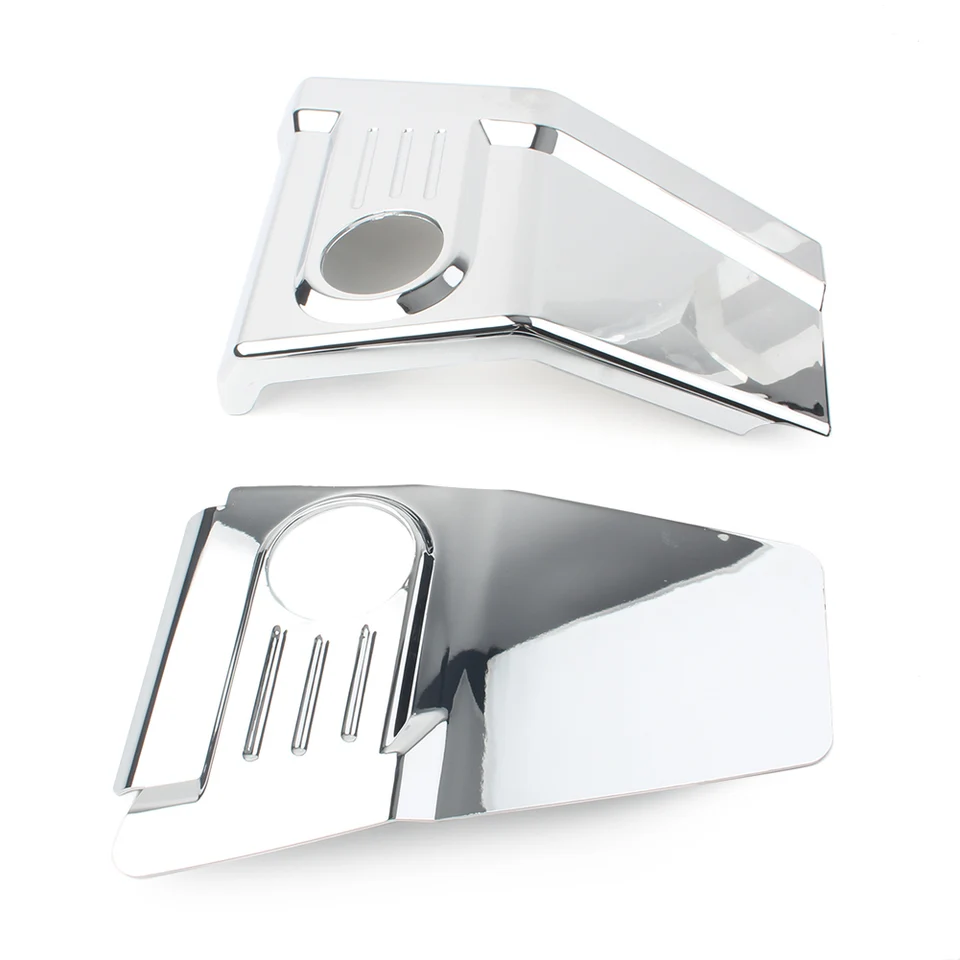 2x Motocykelový výkyvný rameno Pivot Rámový kryt Tink Cover pre Honda VTX1800 VTX 1800 2002 2003 2004 2005 2006 2007 2008 Chrome ABS plast