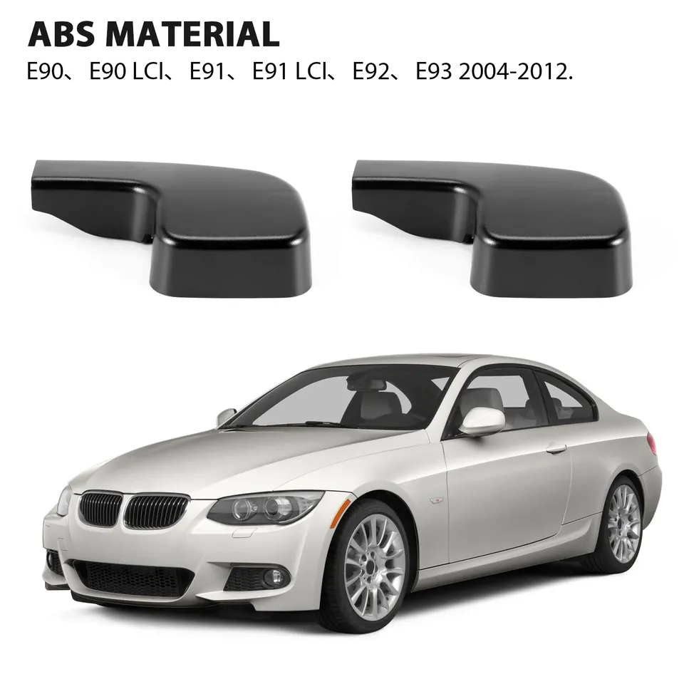 2x Nový predný stierač čelného skla kryty krytov pre BMW 3 E90 E91 E92 61617138990
