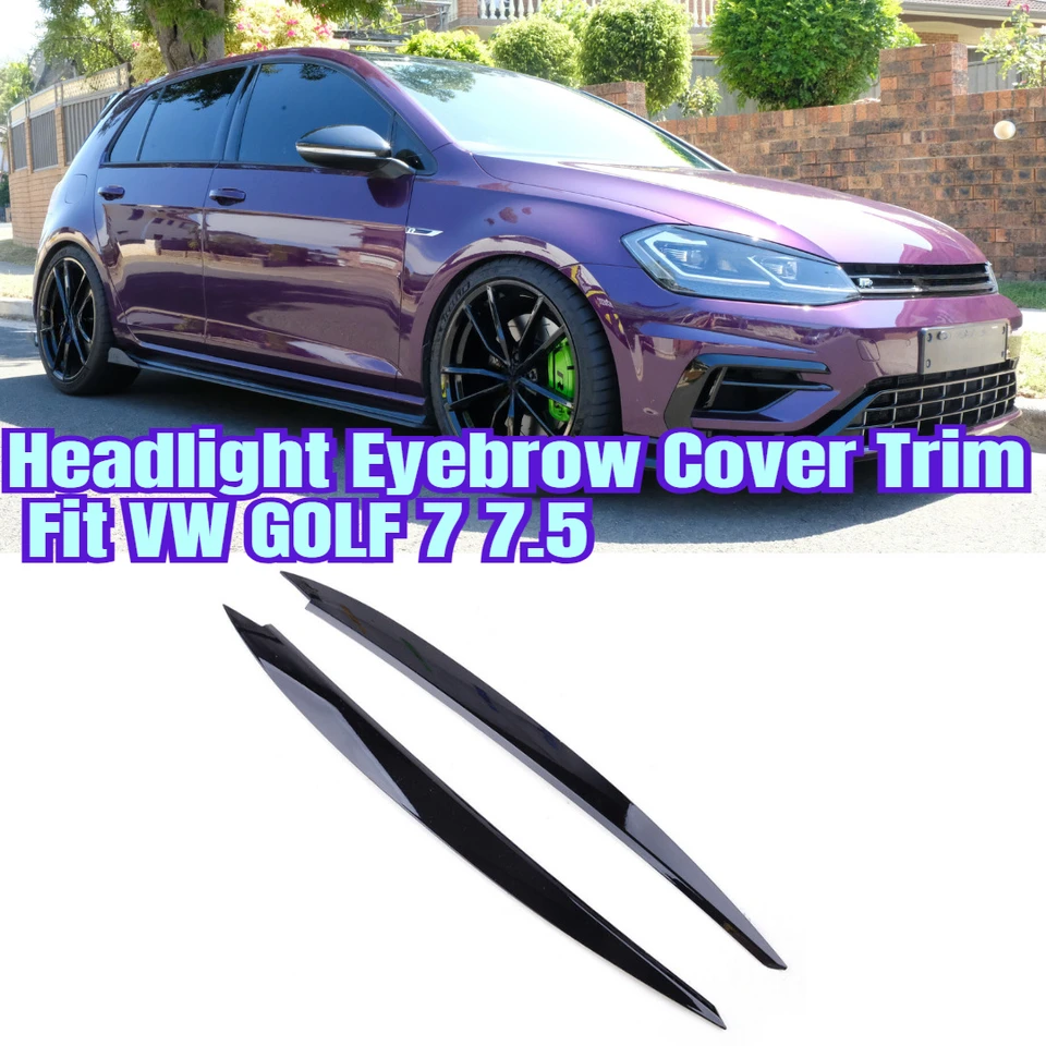 2x obočie obočia obočie dekorácie dekorácie VW Golf 7 7,5 vii MK7 MK7.5 GTI R GTE