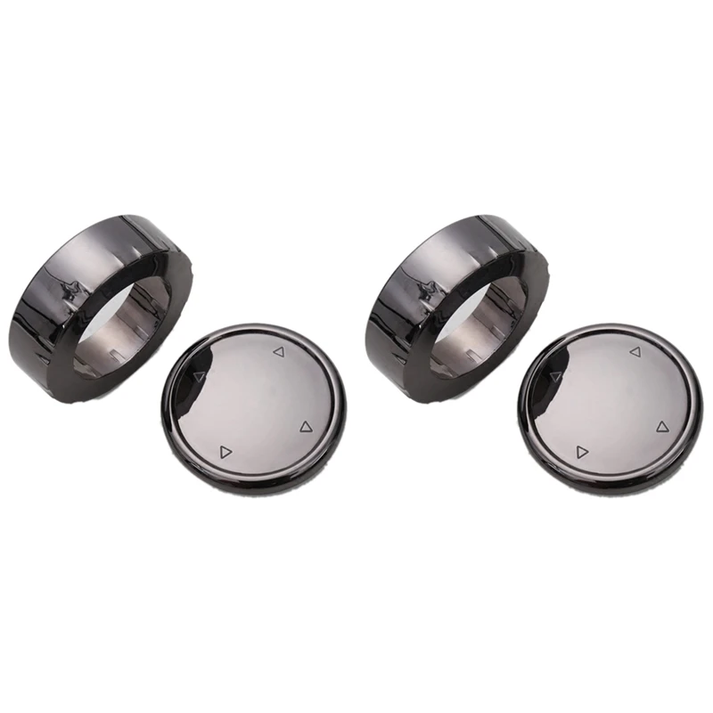 2x pre Idrive Multimedia gombíkový kryt gombíka pre gombík pre -BMW F10 F18 F07 F20 F21 F06 F12 F30 F01 F02 F25 F26