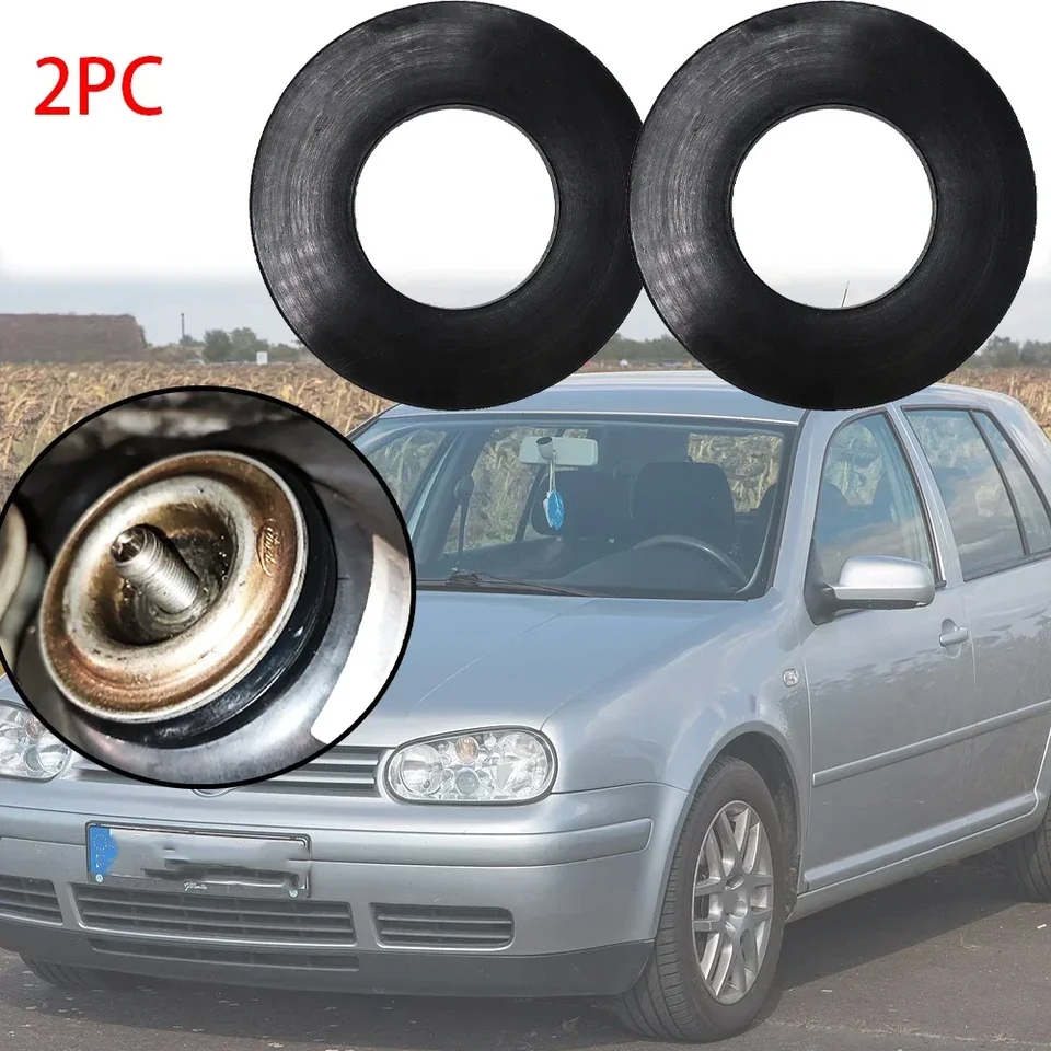 2x pre VW Golf MK2 3 4 Automobil predný tlmič tlmič veže gumový nárazník prsteň kruhu Bushing ložisko podložka chránič odolného zníženia hluku