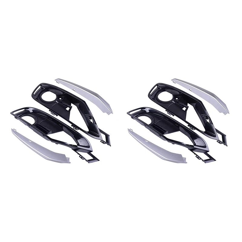 2x predný nárazník hmlová hmlová mriežka obklad obkladu pre BMW 3 Series F30/F31 2012-2015 51117300739 51117300740
