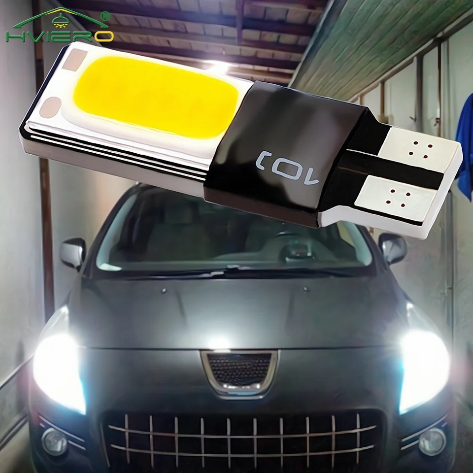 2x T10 DC 12V Biela modrá červená automatická LED COB CANBUS ČÍTANIE ŽIVOT STRÁNKA ZÁKLADNÁ ZÁKLADNÁ SIGNAL SIGNAL SIGNAL