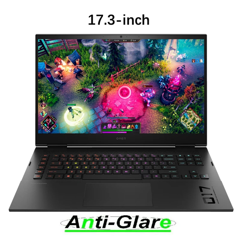 2x Ultra Clear /Anti-Glare /Anti Blue-Ray Screen Cover Ochrana pre HP Omen 17-CM2006TX /OMEN 17-CM2007TX 17.3