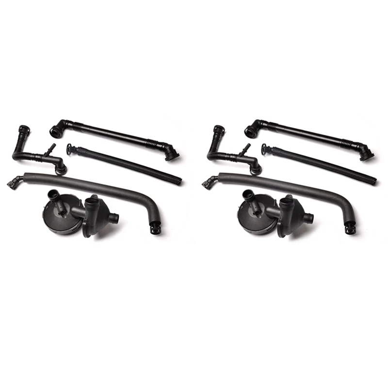 2x Výfukový ventil kľukovej skrinky + Venterná hadica pre hadicu pre BMW 3 Series E46 E39 X3 X5 Z3 Z4 320I 325I 330I OE/11617501566