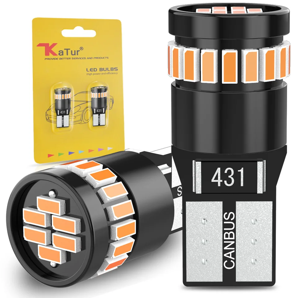 2x W5W T10 LED CANBUS Žiadna chyba 194 168 LED parkovacia pozícia Light Orange pre Kia Rio Sportage 2 3 4 Optima K2 Cerato Soul Ceed