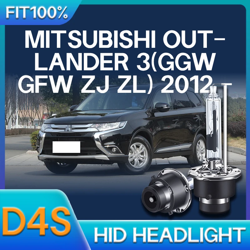 2x Xenon Bulb HID Lamp Squale Svetlomet 55 W pre Mitsubishi Outlander 3 GGW GFW ZJ ZL 2012 2013 2014 2015 2016 2016 2017-2023