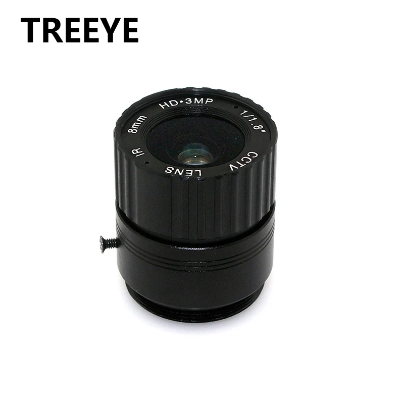 3,0 megapixel 8 mm šošovky HD CCTV objektív F1.2 3MP CS objektív pre bezpečnostné kamery HD IP CAMERAS