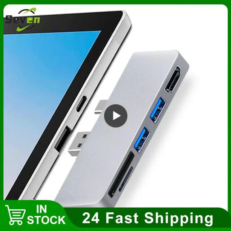 3.1 Hub Type-C to HDMI kompatibilný adaptér 4K Thunderbolt 3 USB C HUB s USB3.0 TF SD čítačkový slot PD pre MacBook Air M1