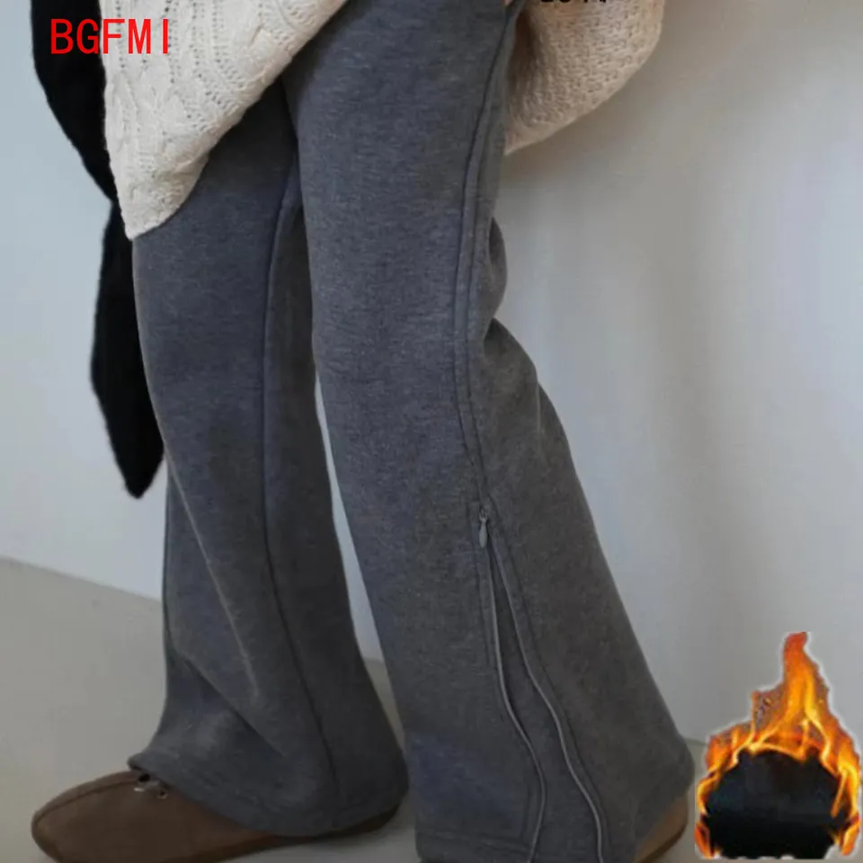 3-11Y Girls Grey Velvet Pants 2024