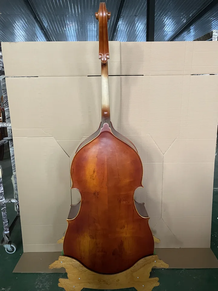 3/4 Bass Cello, najlepší model pre veľkú hodnotu! Ručne vyrábaný štyri reťazce dvojité basy s príslušenstvom