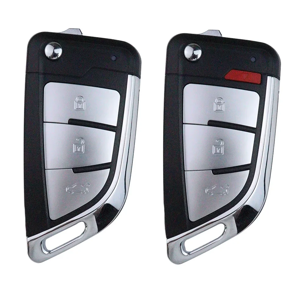 3 4 Bottons Car Key FOB puzdro puzdro pre puzdro pre xhorse skladací automobil pre dosku obvodu VVDI XEKF20en