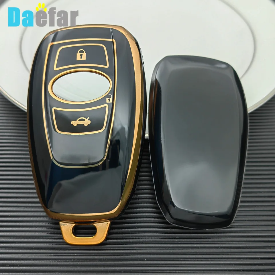 3 4 Tlačidlá TPU CAR CASE CAND CASE pre Subaru Forester BRZ XV SV Legacy Outback 3 WRX Impreza STI Protector FOB
