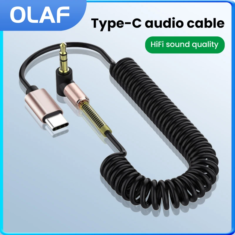 3,5 mm adaptéry zvukového kábla typu C/Lightning na 3,5 mm Jack