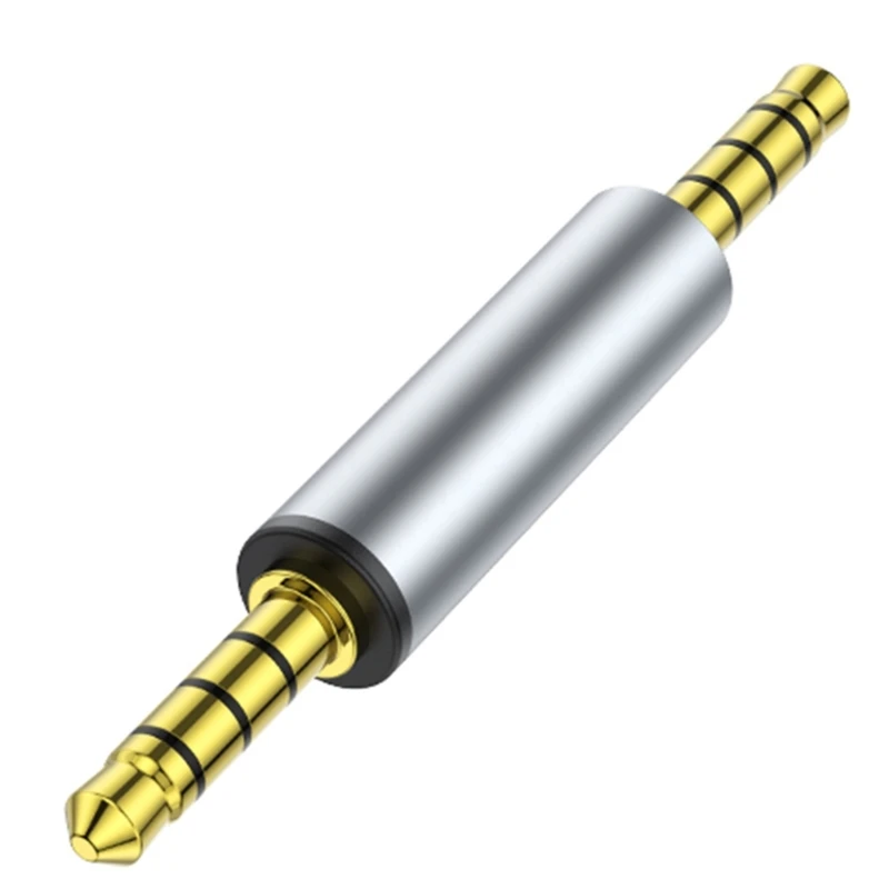 3,5 mm Aux Converters Mužské ženské konektory adaptér stereofónne spojky predlžovača 4 sekcie pre predĺženie kábla Drop Disp