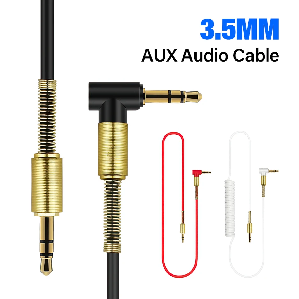 3,5 mm Jack Audio Cable, Aux Cable Muž na mužskú šnúru reproduktorov pre iPhone 6/ Samsung Galaxy S8/ CAR/ Slúchadlá/ Xiaomi Redmi